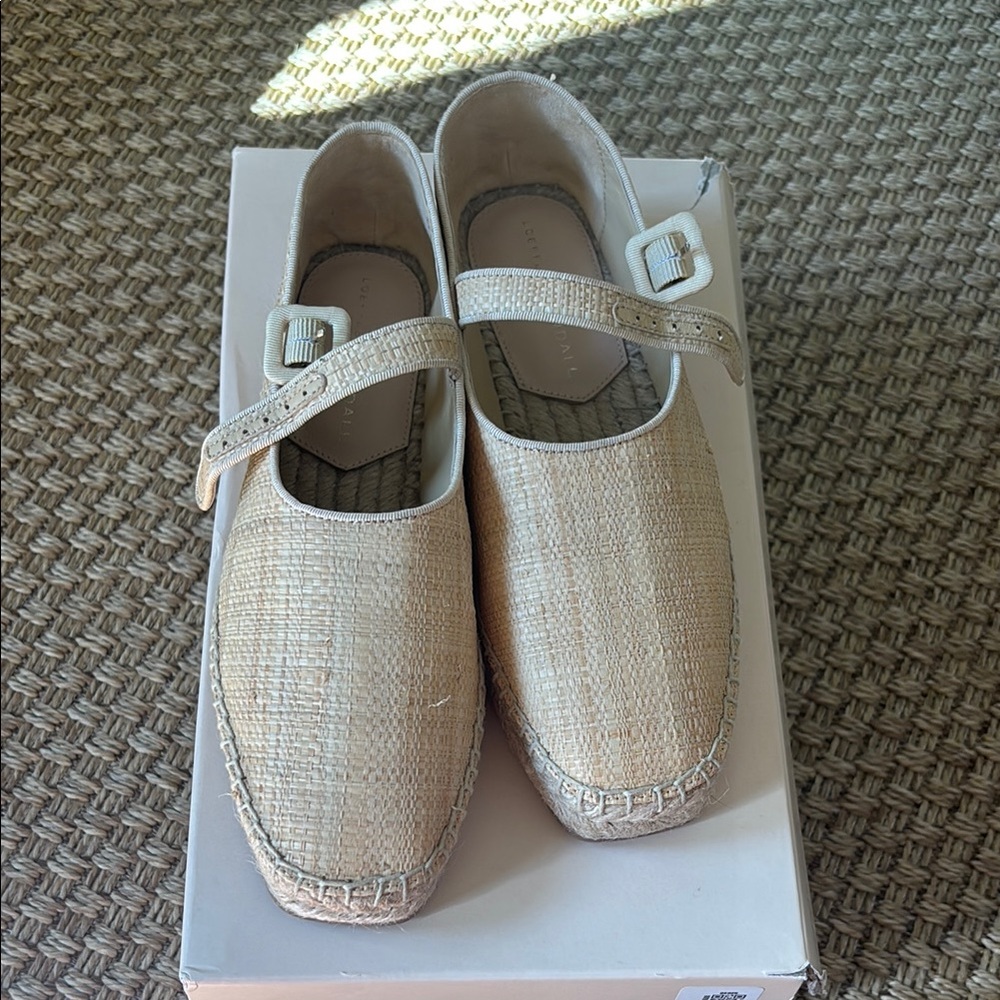 Loeffler Randall Clover Raffia espadrille